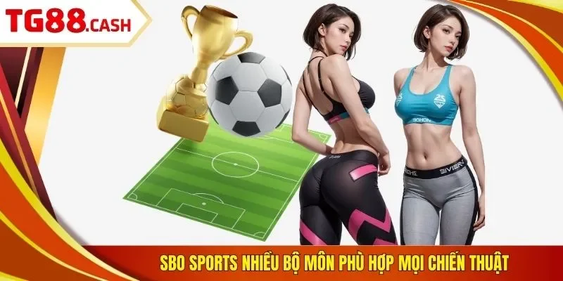 SBO Sports nhiều bộ môn phù hợp mọi chiến thuật